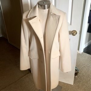 DKNY wool blend coat, only worn once. Side 6, make me a offer.